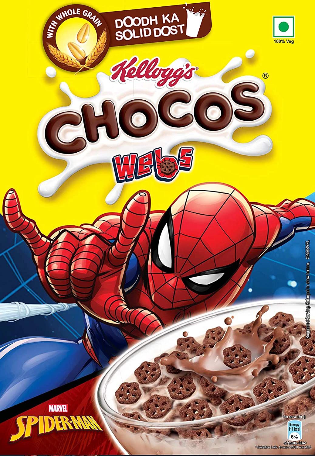 Kelloggs Webs Chocos, 300g