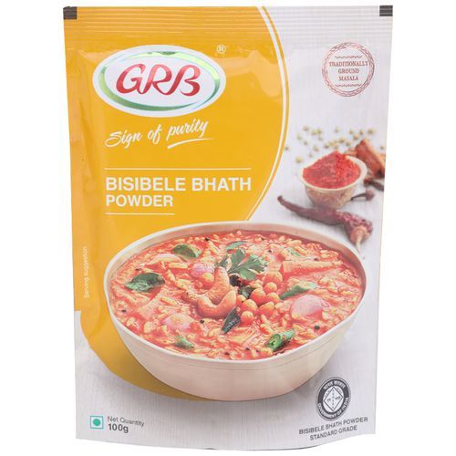 GRB Bisibele Bhath Powder Pouch, 100g