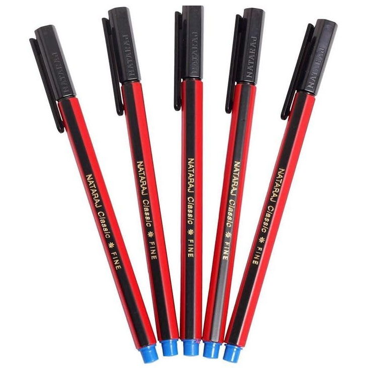 Nataraj Classic Ball Pen - Blue (Set of 20)