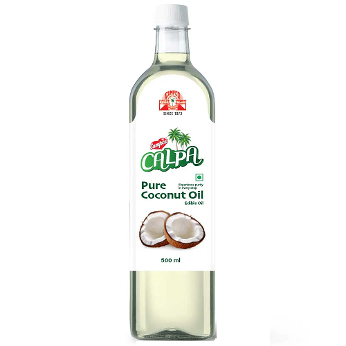 Camco Calpa Pure Edible Coconut Oil PET Bottle, 500ml