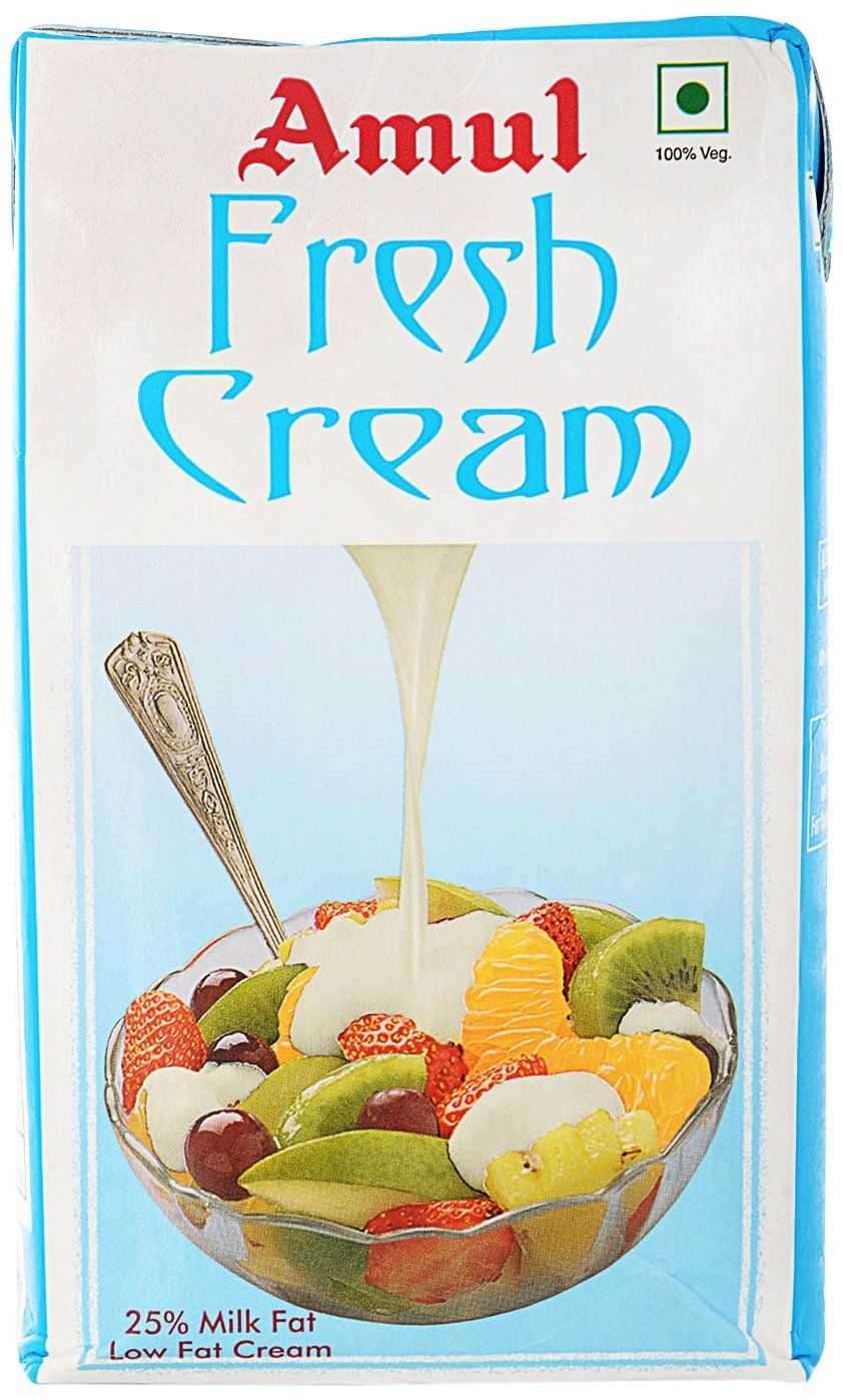 Amul Fresh Cream Tetra Pack, 1L