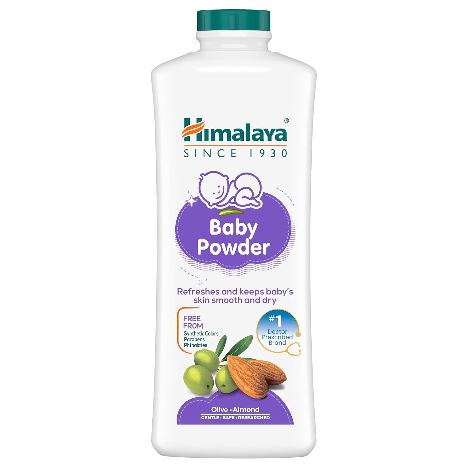Himalaya Baby Powder - Olive & Almond, 400g