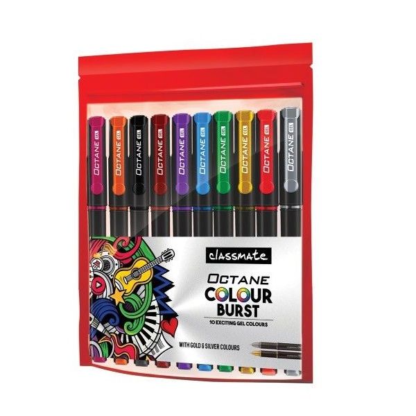 Classmate Octane Colour Burst (Set of 10)