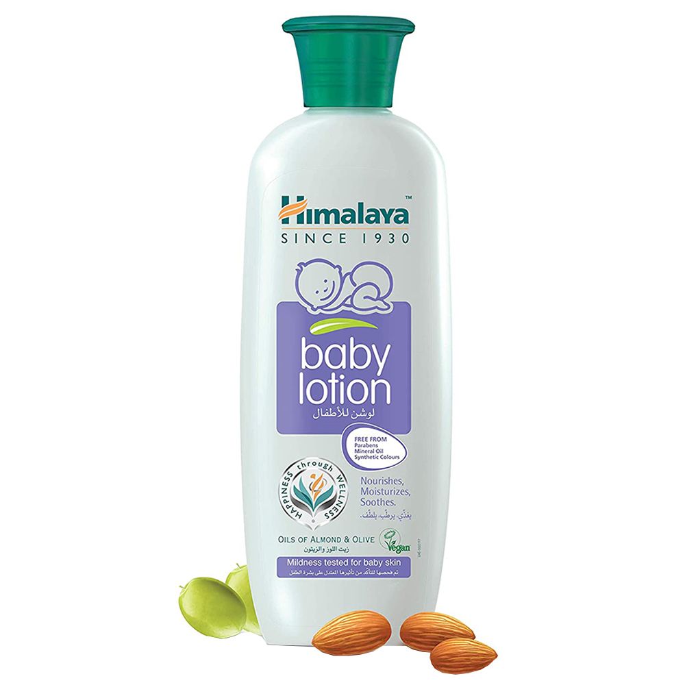 Himalaya Baby Lotion - Almond & Olive Oil, 200ml