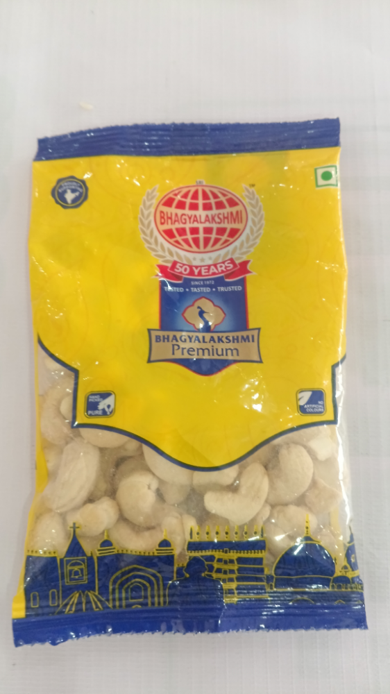 Bhagyalakshmi Premium Cashew - Whole, 50g