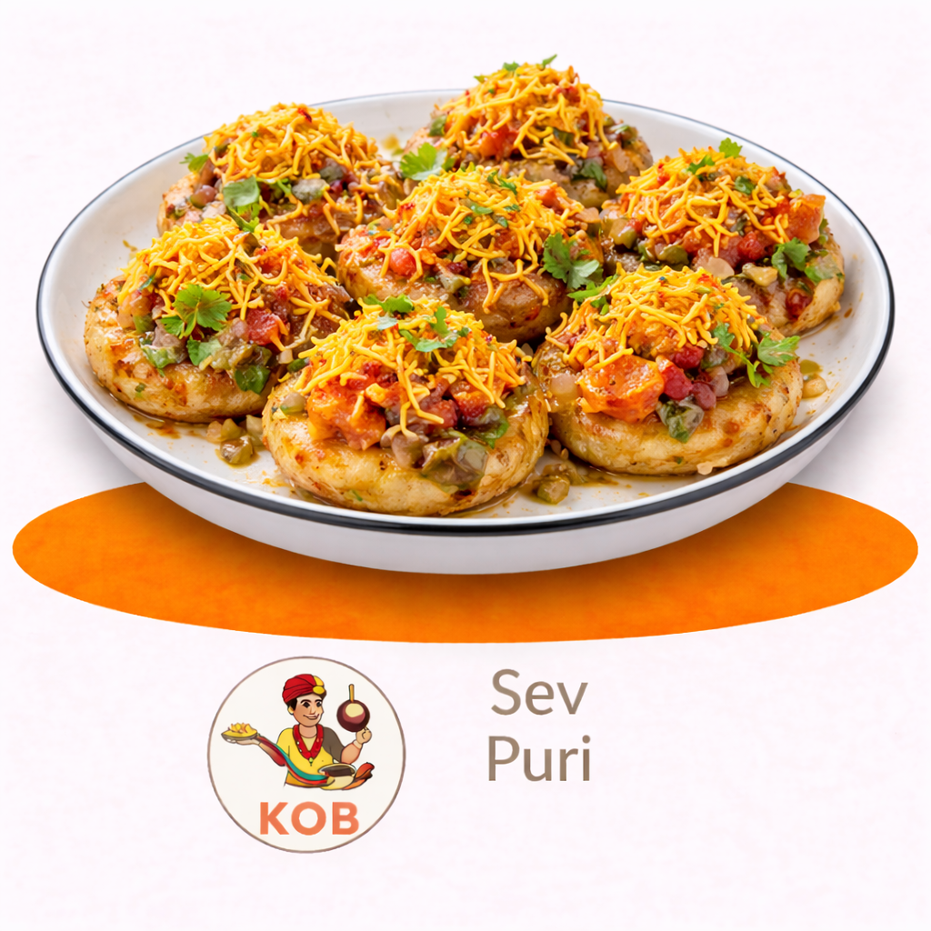 King of Bangarpet - Sev Puri, 1 Plate