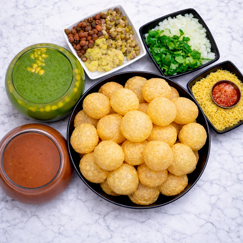 Masala Golgappa, 1 Plate