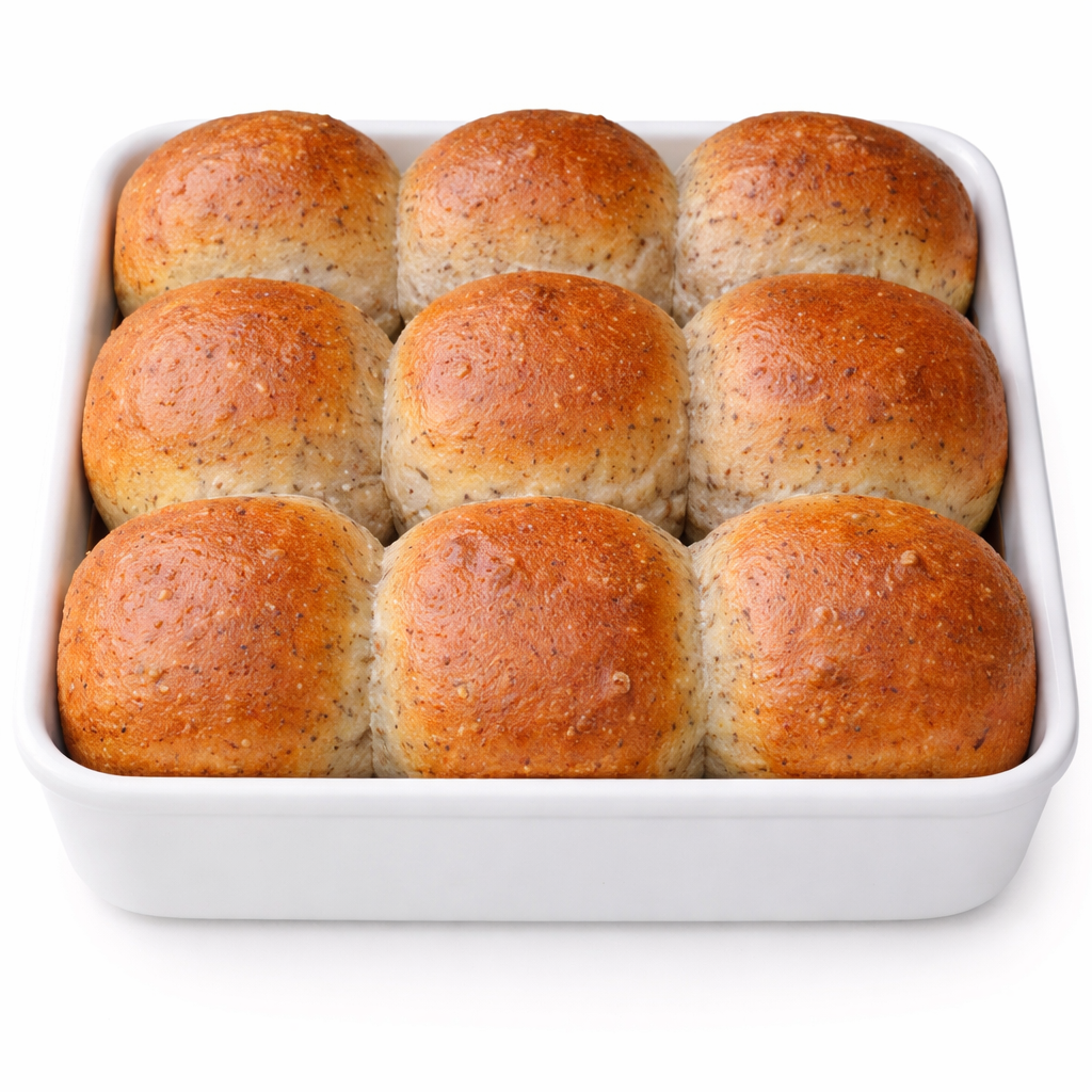 Whole Wheat Pav, 6pc