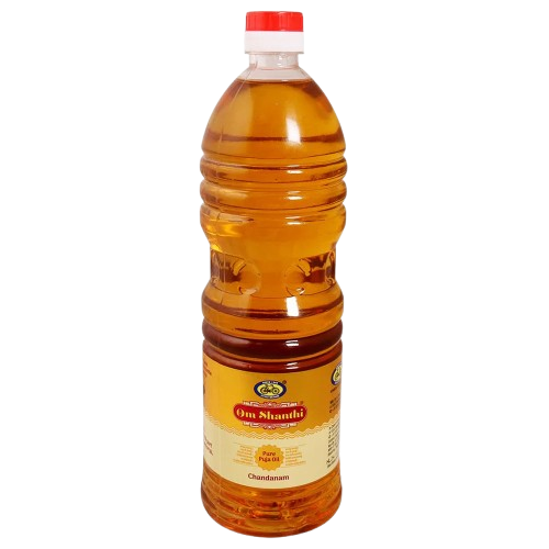 Om Shanti Pure Puja Oil, 1L