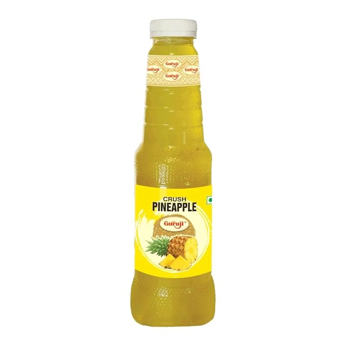 Guruji Fruit Crush - Pineapple, 750ml