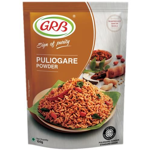 GRB Puliyogare Powder Pouch, 100g