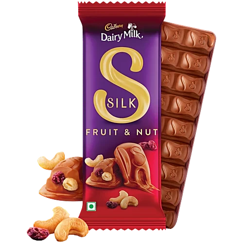 Cadbury Dairy Milk Silk Chocolate - Fruit & Nut, 129g