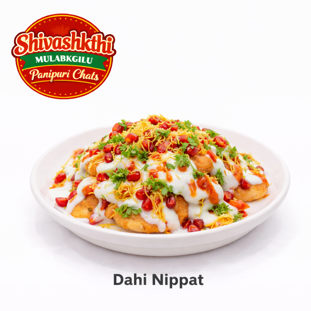 Shivashkthi Mulabagilu Chaats - Dahi Nippat, 1 Plate