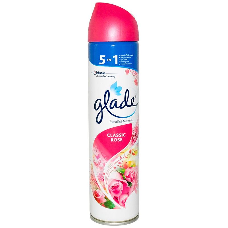Glade Air Freshener Spray - Classic Rose, 300ml