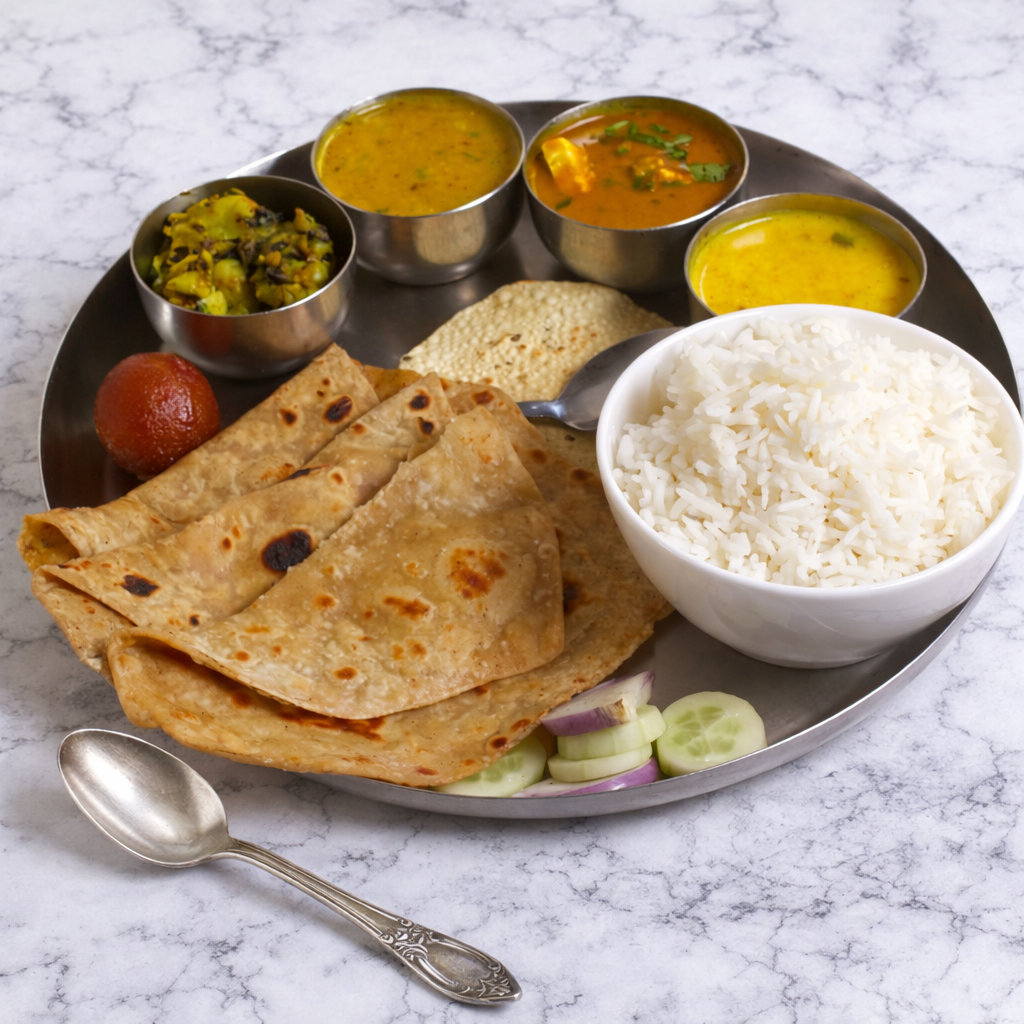 Chapati Meal, 1 Plate