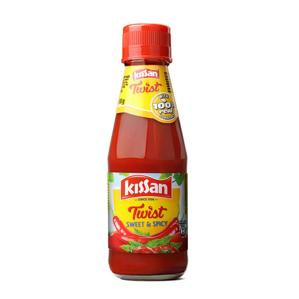 Kissan Ketchup Bottle - Sweet & Spicy, 200g