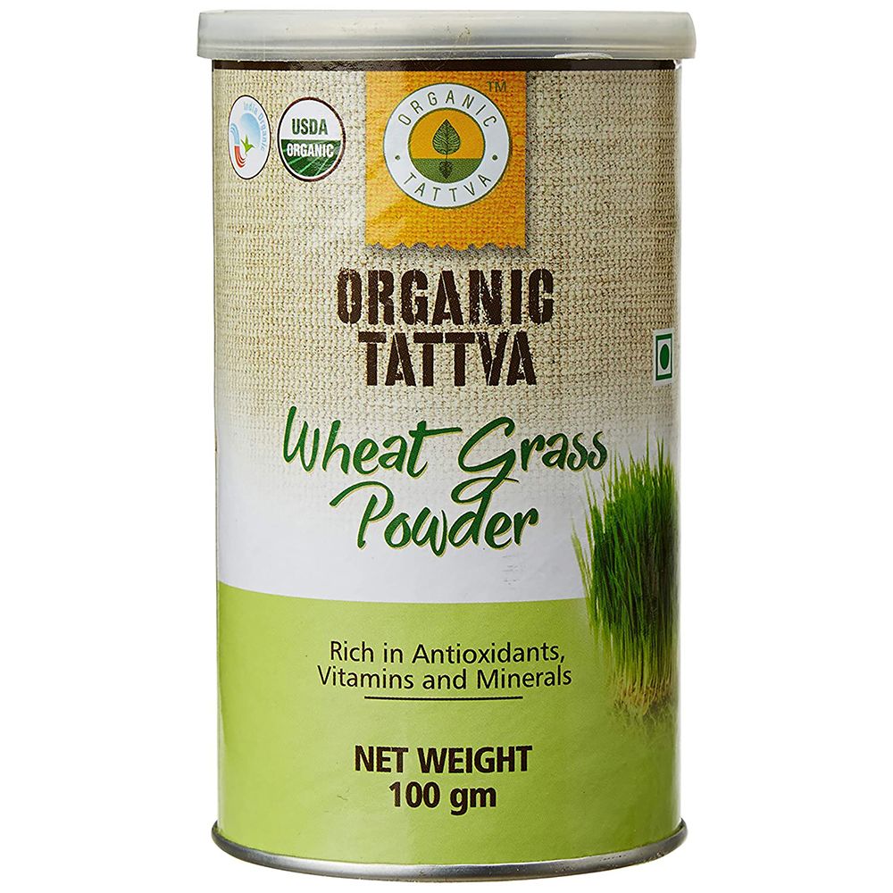 Organic Tattva Wheat Grass Powder, 100g