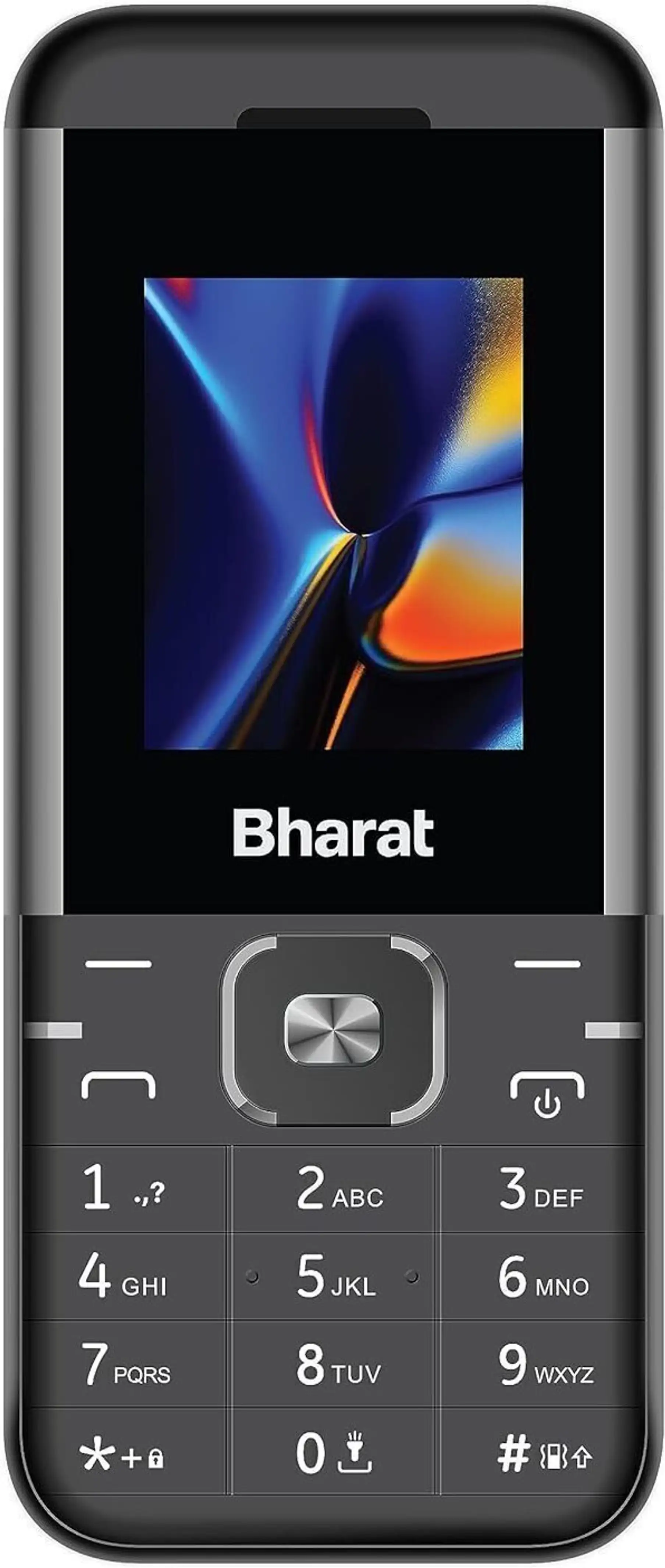 Karbonn | Bharat K1 | Feature Phone (Black & Grey, 4G)