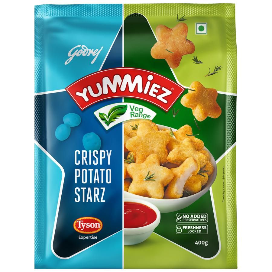 Godrej Yummiez Crispy Potato Starz, 400g
