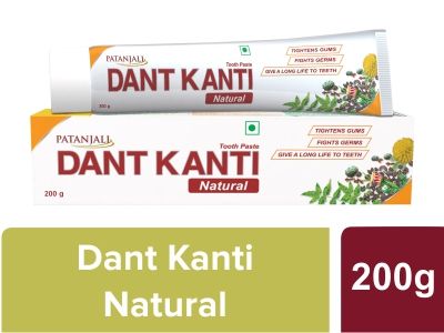 Patanjali Dant Kanti Toothpaste - Regular, 200g (IA)