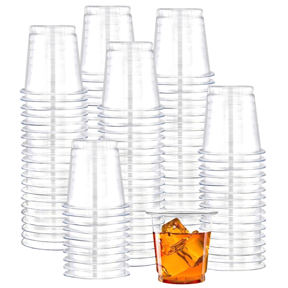 National Disposable Plastic Glasses, 200ml (Set of 50)