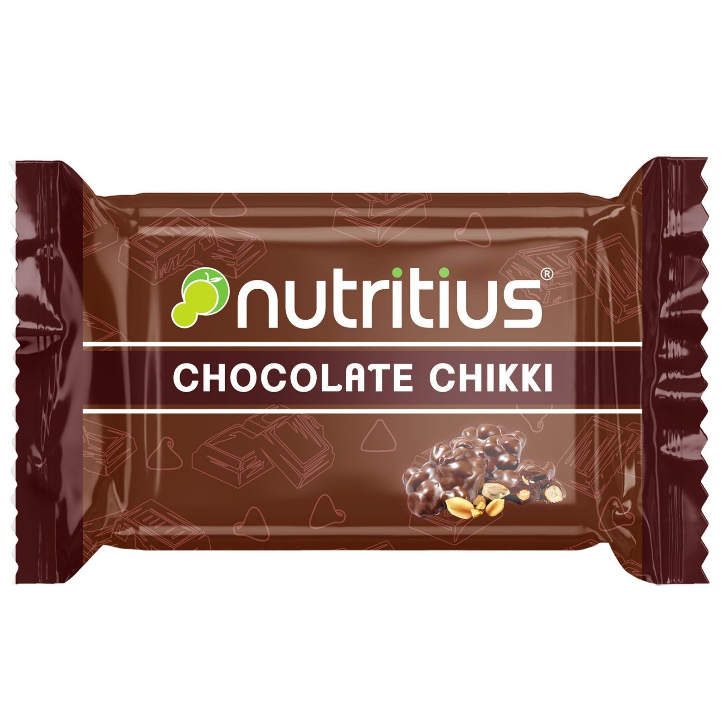 Nutritius Chikki - Chocolate, 125g