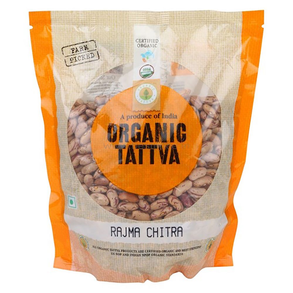 Organic Tattva Rajma Chitra, 500g