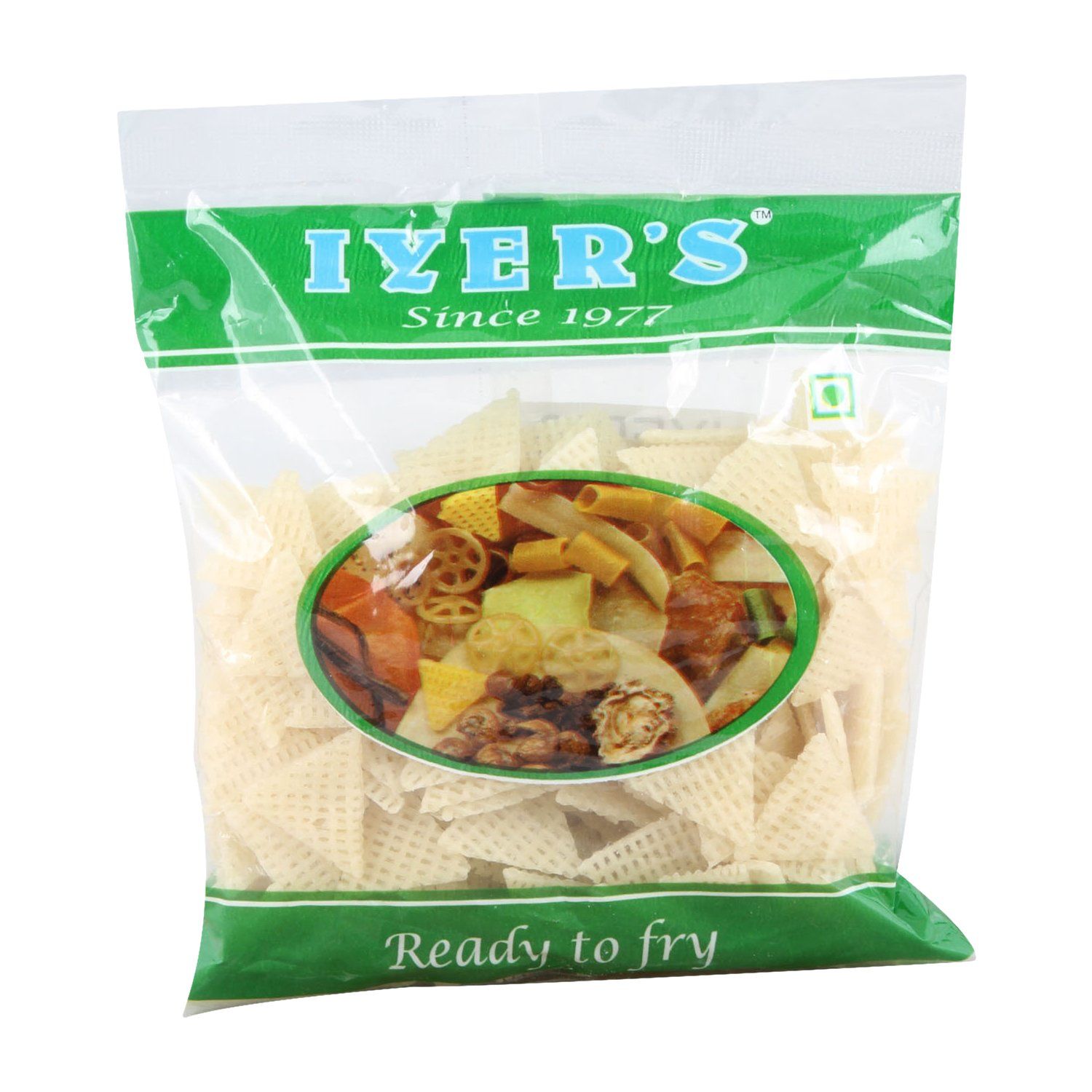 Iyer's Papad - Rice Wafers, 140g