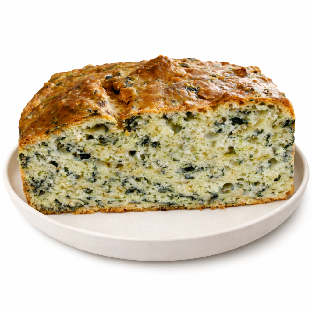 100% Whole Wheat Bread - Spinach Mozzarella, 300g