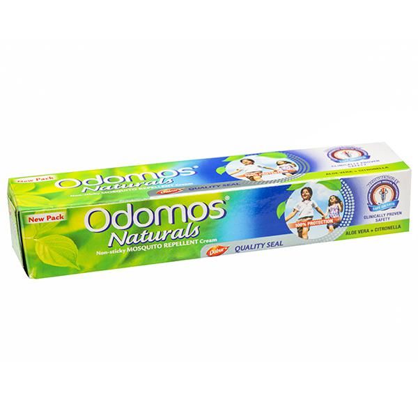 Odomos Non Sticky Mosquito Repellent Cream - Naturals, 50g