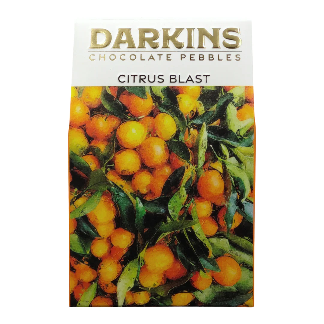 Darkins Chocolate Pebbles - Citrus Blast, 50g(MD)