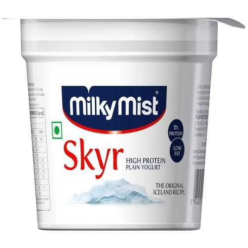 Milky Mist Skyr High In Protein Yogurt - Plain, 100g