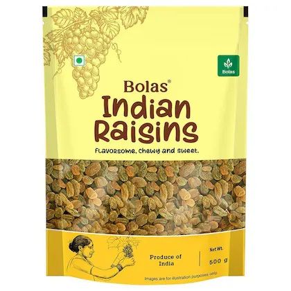 Bolas Indian Raisins, 500g