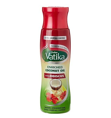Dabur Vatika Enriched Coconut Hair Oil Hibiscus, 300ml