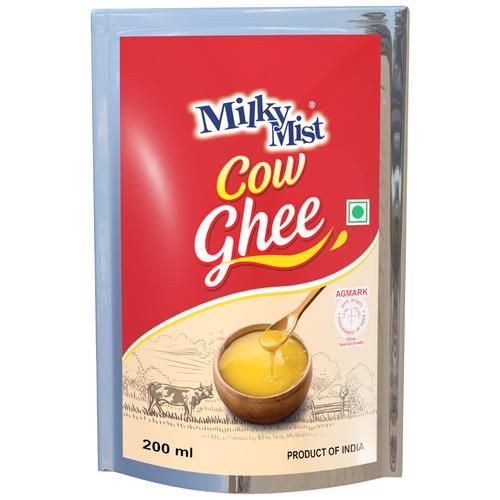 Milky Mist Cow Ghee Pouch, 200ml