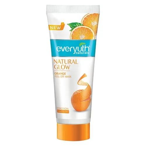 Everyuth Naturals Natural Glow Peel-off Mask Tube - Orange, 90g