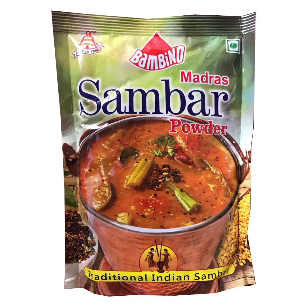 Bambino Madras Sambar Powder Pouch, 100g