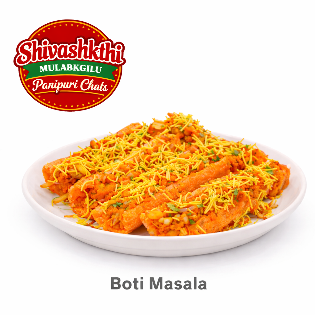 Shivashkthi Mulabagilu Chaats - Boti Masala, 1 Plate