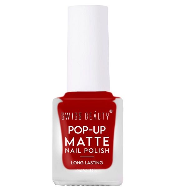 Swiss Beauty 113 Pop-Up Matte Nail Polish - Shade 46, 10ml
