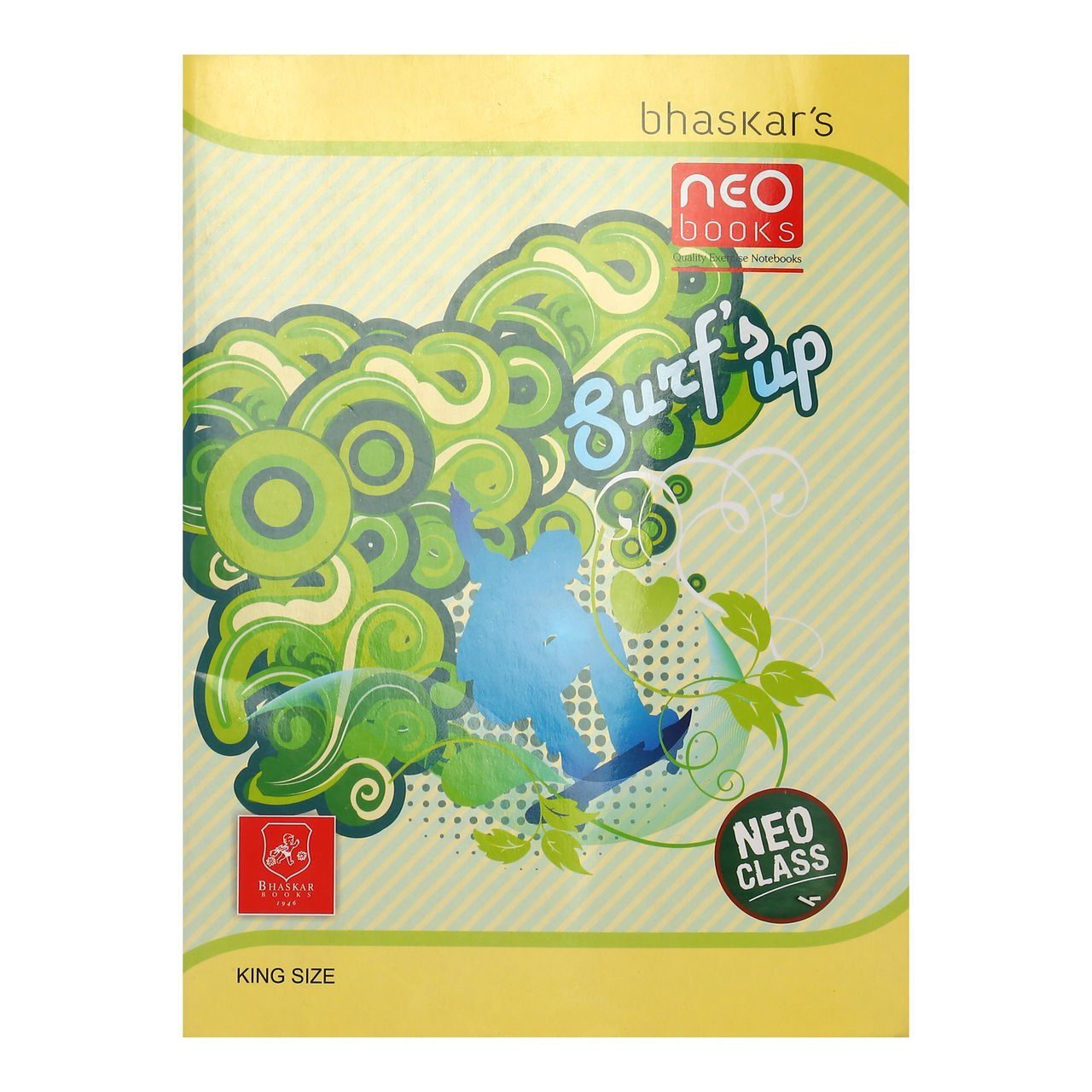 Bhaskar's Neo King Size Notebook - Single LIne, 152 Pages