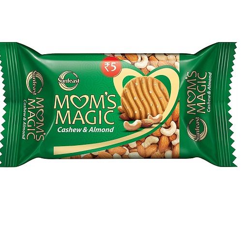 Sunfeast (Rs.4.5)Moms Magic Biscuit - Cashew & Almond, 33g