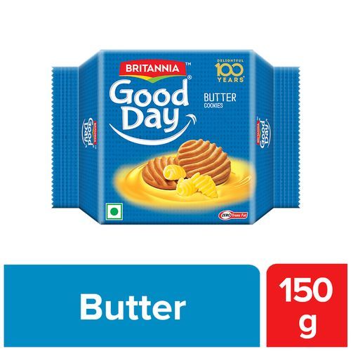 Britannia Good Day Cookies Butter, 120g + 30g Extra (IA)