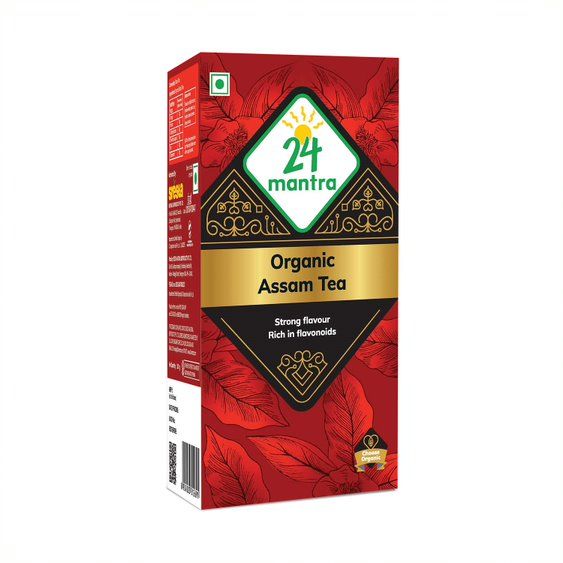 24 Mantra Organic Assam Tea, 100g