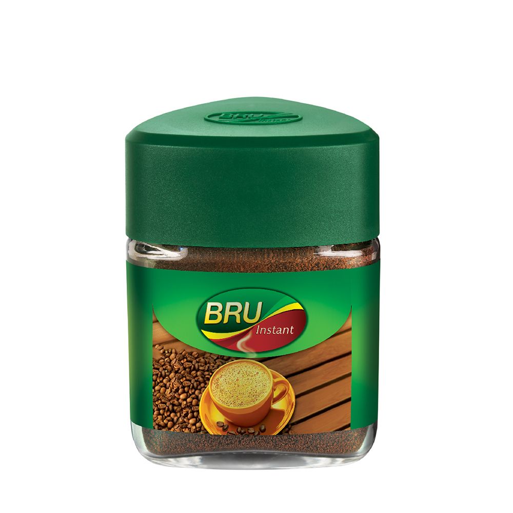 Bru 100% Instant Coffee Powder Jar, 75g
