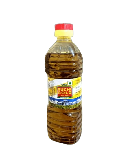 Ruchi Gold Mustard Oil Bottle, 500ml (MD)
