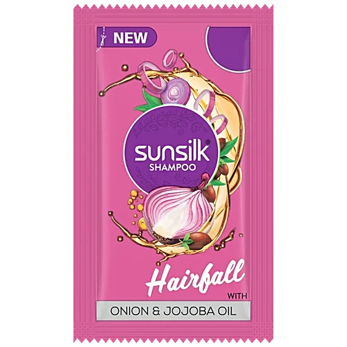 Sunsilk Hairfall Shampoo Sachet - Onion & Jojoba Oil, 6ml