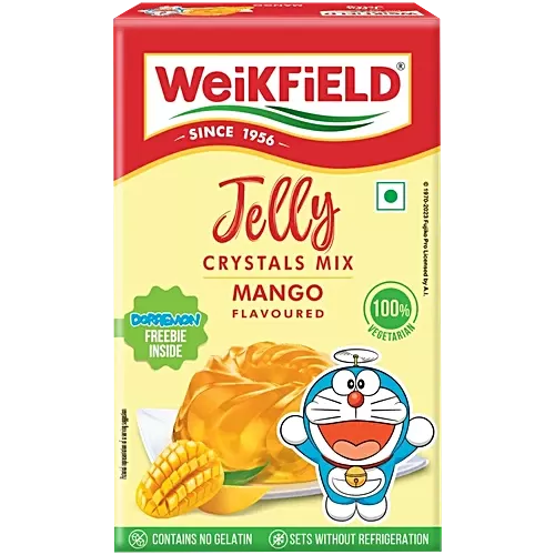 Weikfield Crystals Mix Jelly Carton - Mango, 90g
