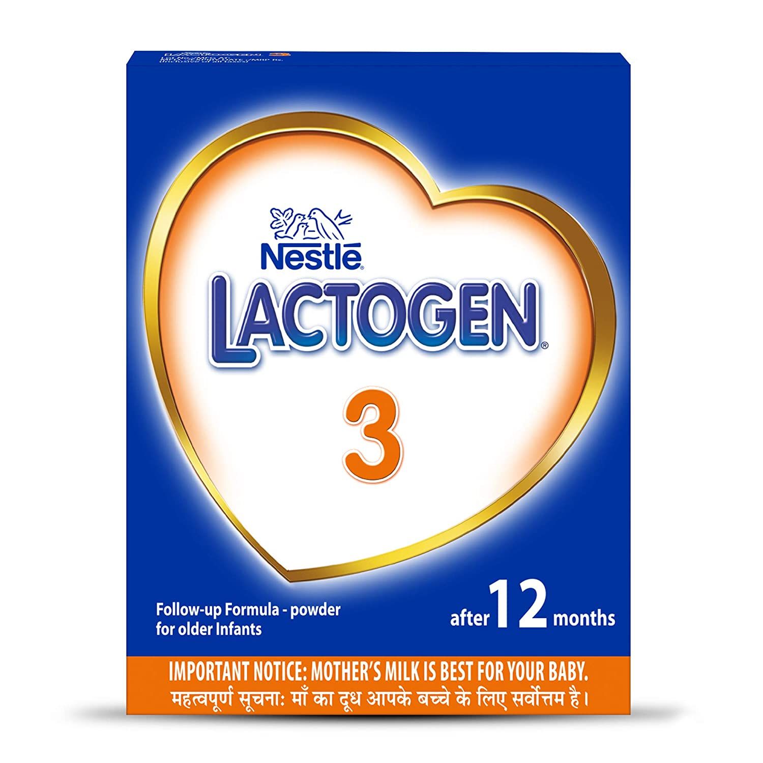 Nestle Lactogen Stage-3 Follow Up Formula Powder - After 12 Months, 400g