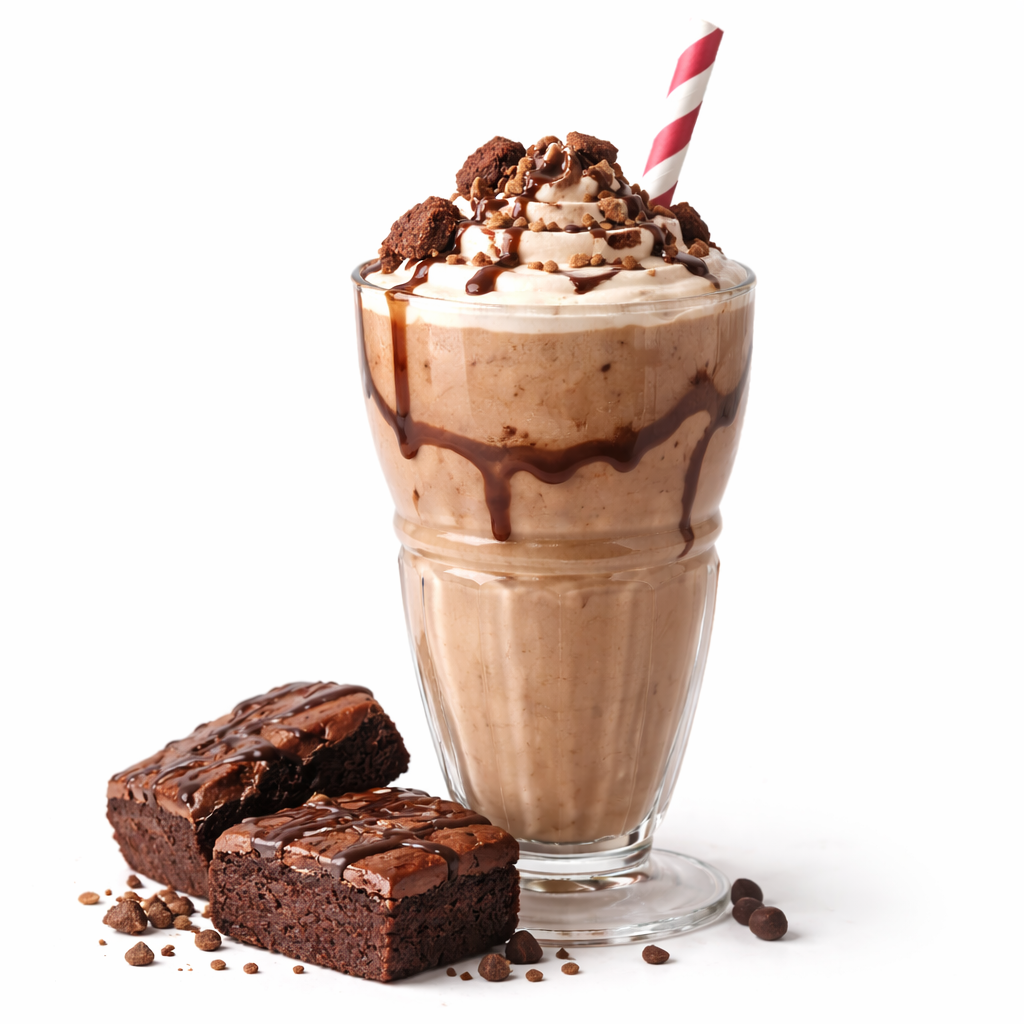 Brownie Milkshake - Regular, 1 Glass