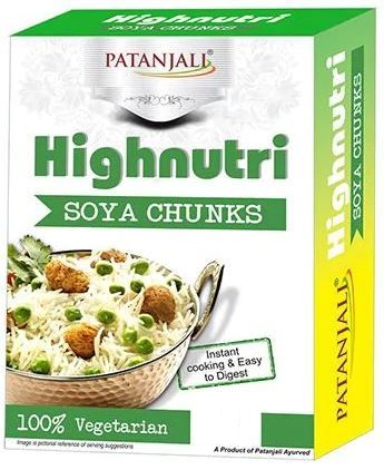 Patanjali Highnutri Soya Chunks, 220g